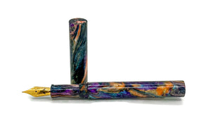 Bespoke Fountain Pen | Mystery Machine by TPC Blanks  | M13