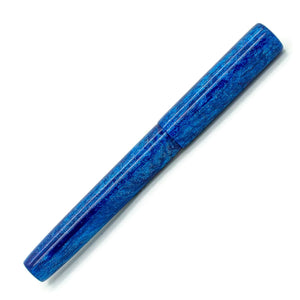 Bespoke Fountain Pen | Liquid Metal Blue by Divine Island Design | M14