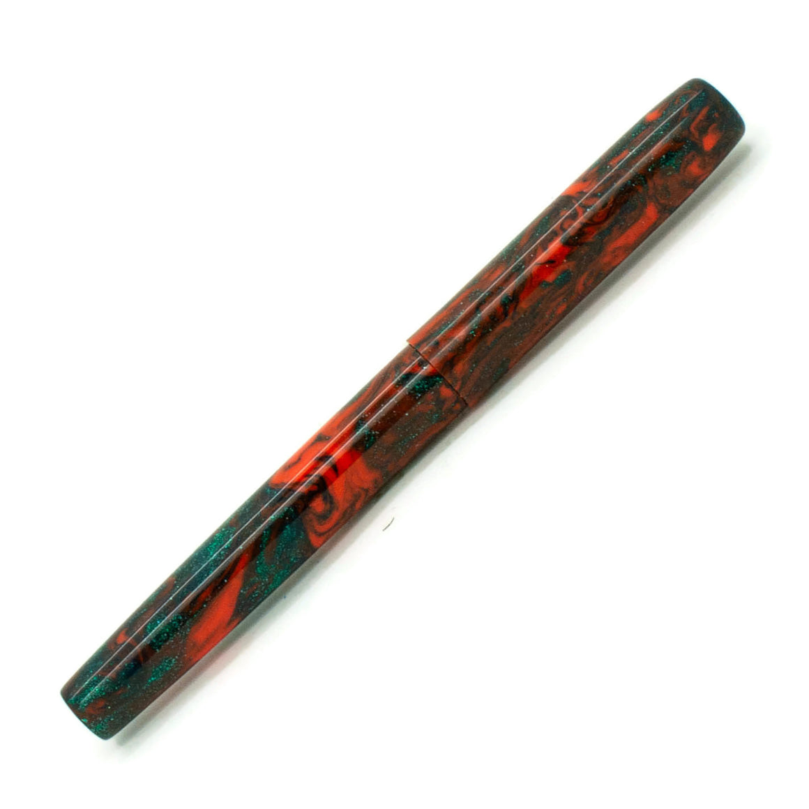 Bespoke Fountain Pen | Hibiscus Resin by Lonestar Resin Works | M13