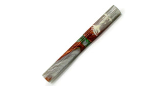 Bespoke Fountain Pen | Lighthouse Scroll Inlay | M14