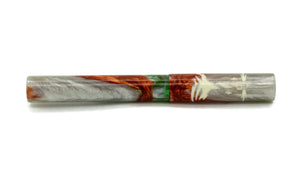 Bespoke Fountain Pen | Lighthouse Scroll Inlay | M14